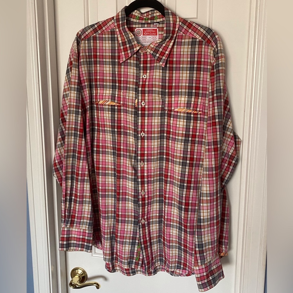 Robert Graham the Freshly Laundered Shirt Style Code 0000001 Size XL